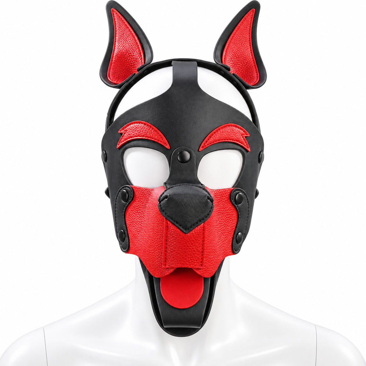 Juliettoys - Dog Pup Hood - with Removable Tongue and Muzzle