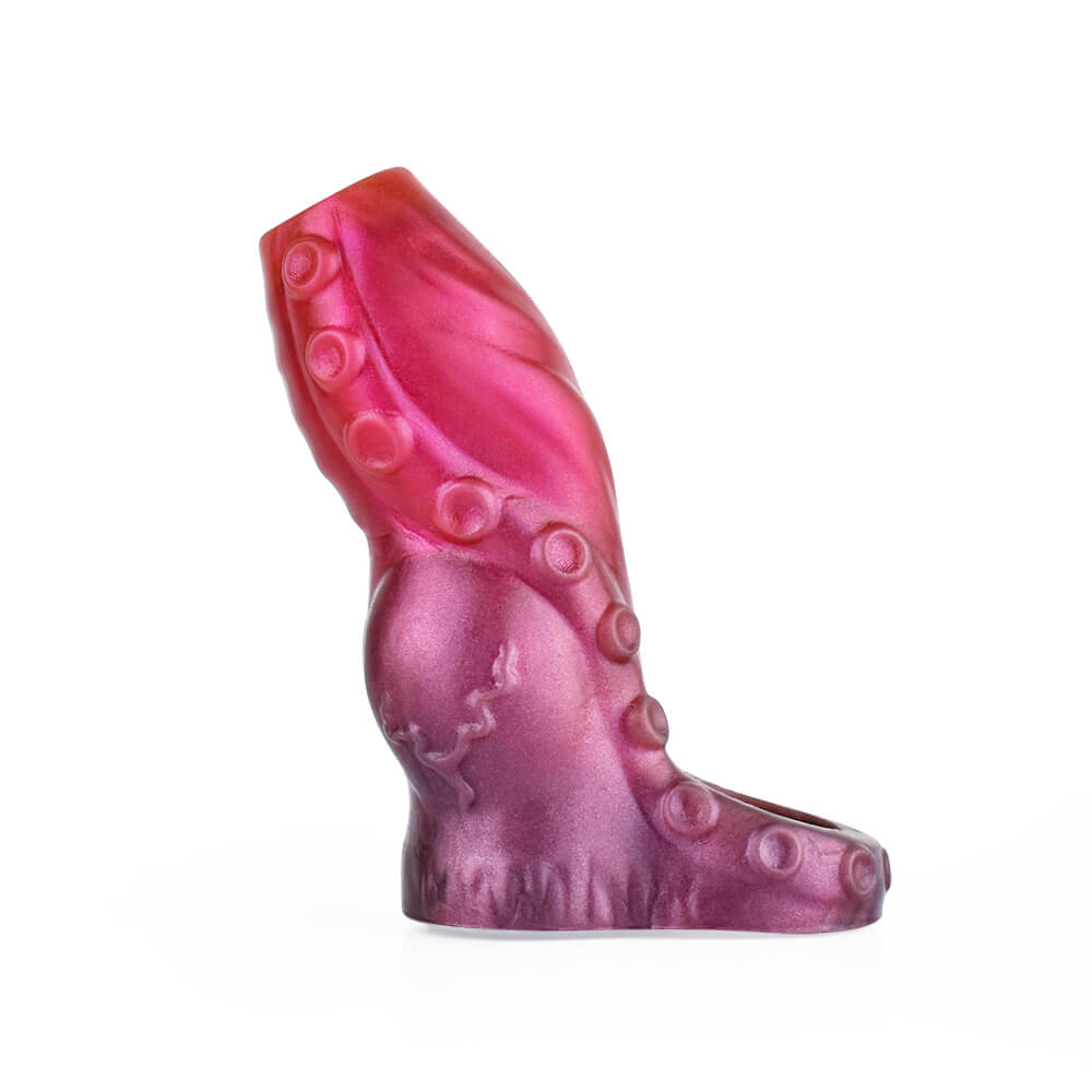 Aqua - 4-5 Inch Penis Sleeve - Hollow Cock Sleeve