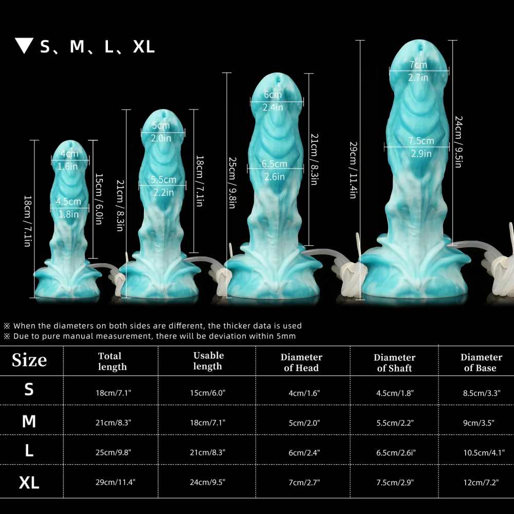 AGNME-TUBE-Size-Chart