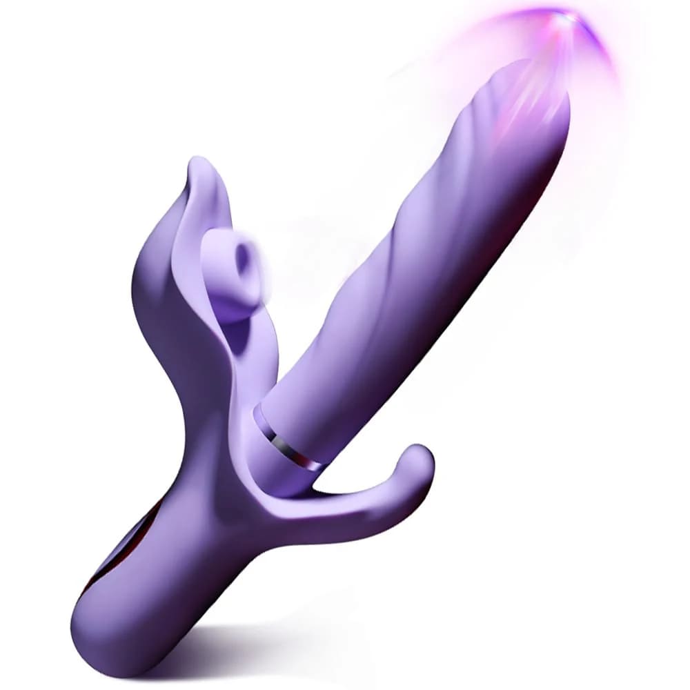 Aria-3-in-1-Thrusting-Dildo-Vibrator-G-Spot-Clitoral-Anal-Pleasure