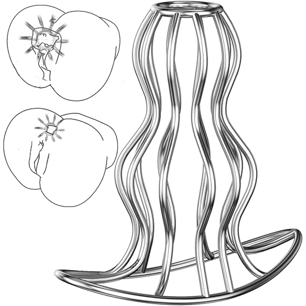 Axelrod-Steel-Hollow-Tunnel-Anal-Plug-Butt-Plug-Expander