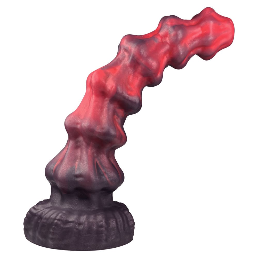Migo - 10 Inch Knot Dildo - Fantasy Dildo - Alien Dildo with 6 Knots