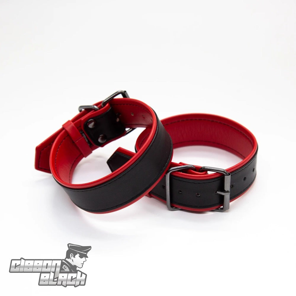 Gibbon-Black-Leather-Puppy-Armband