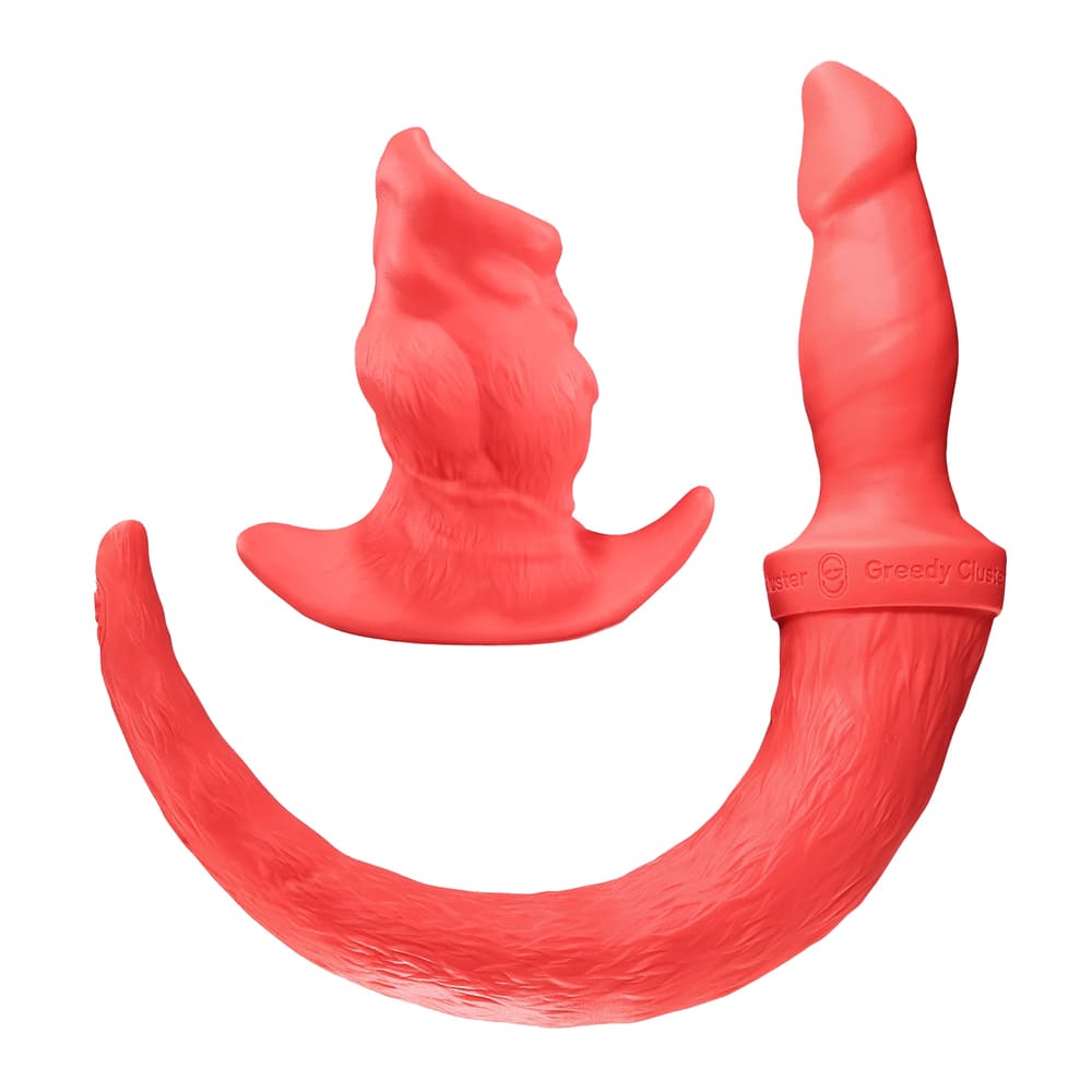 Greedy-Cluster-PupSet-Puppy-Tail-Toy-Tunnel-Plug-Kit