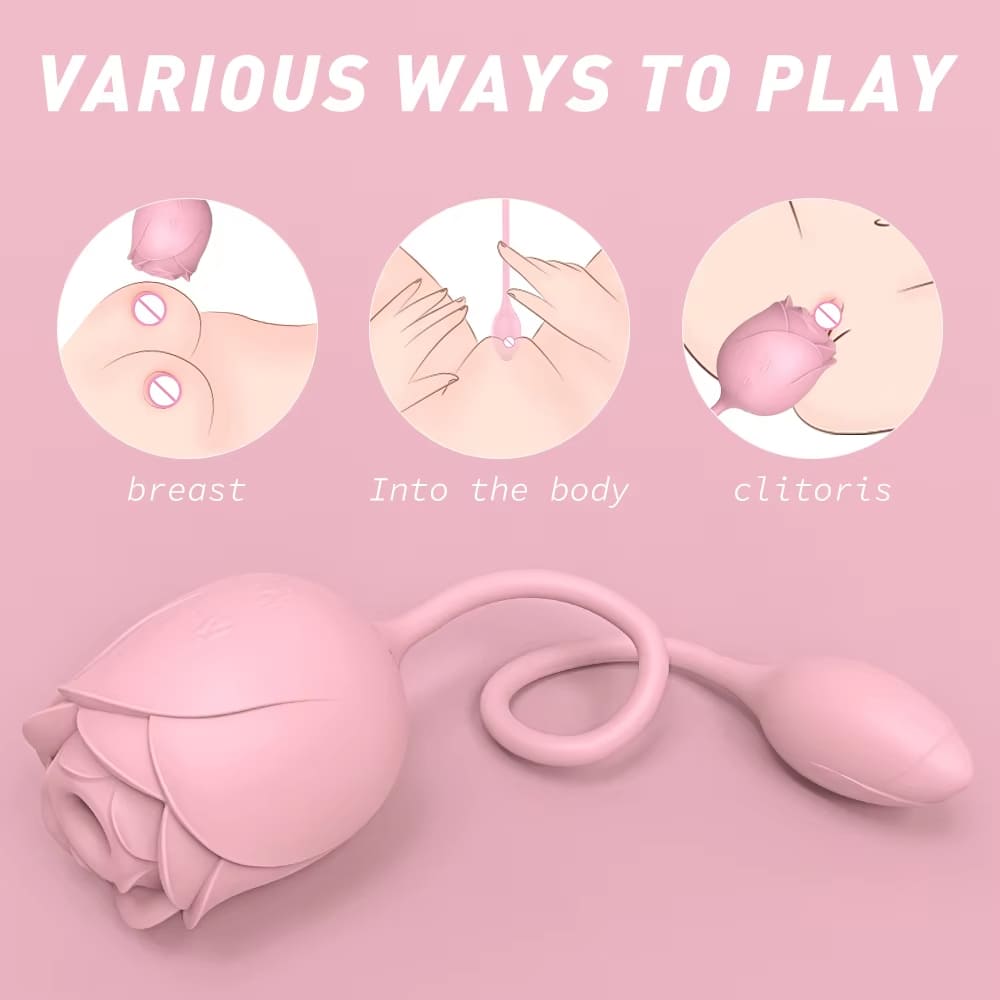 Immortal-Flower-Rose-Glow-2-in-1-Clitoral-Suction-Stimulator-with-Egg-Vibrator