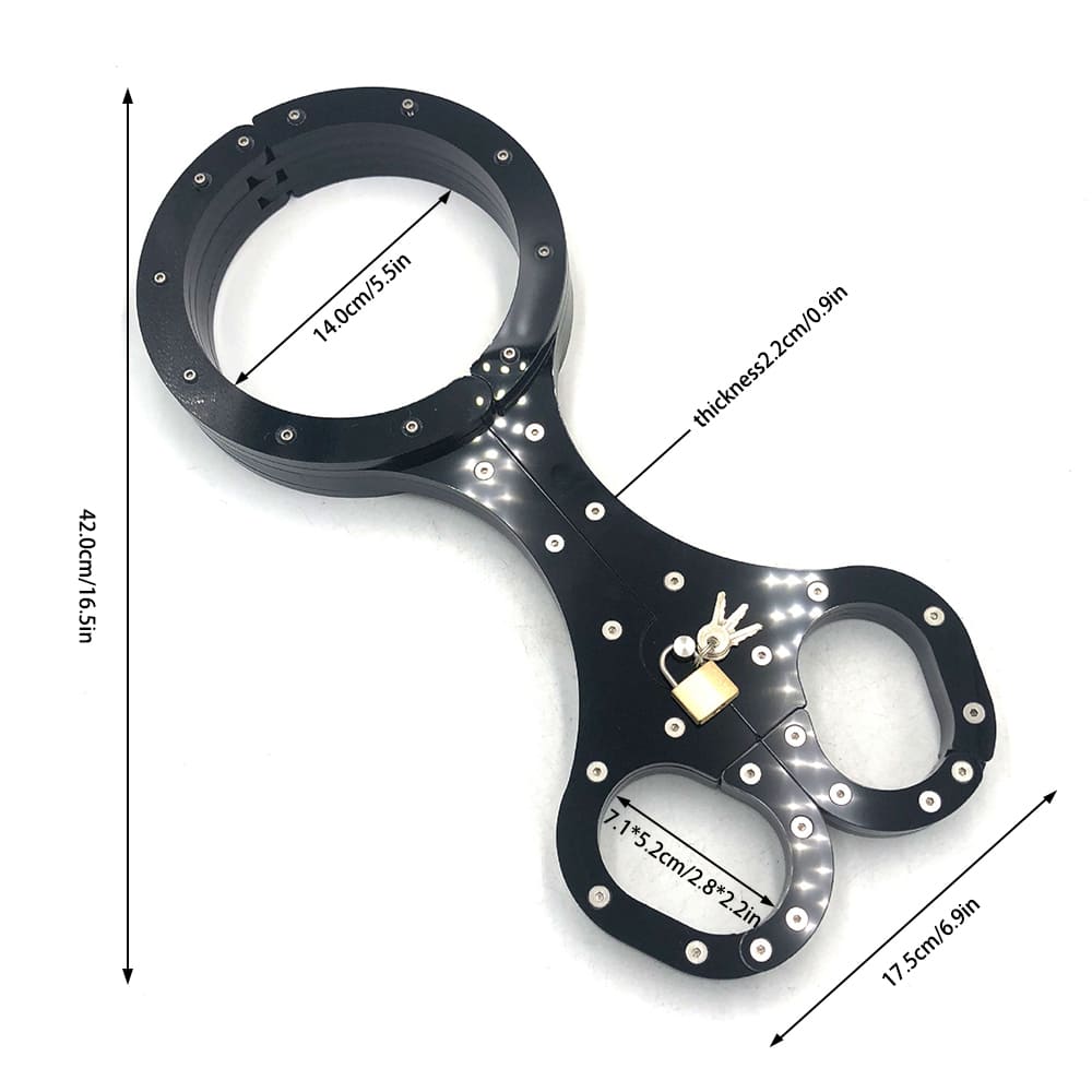 Morpho-BDSM-Collars-Hand-Cuff