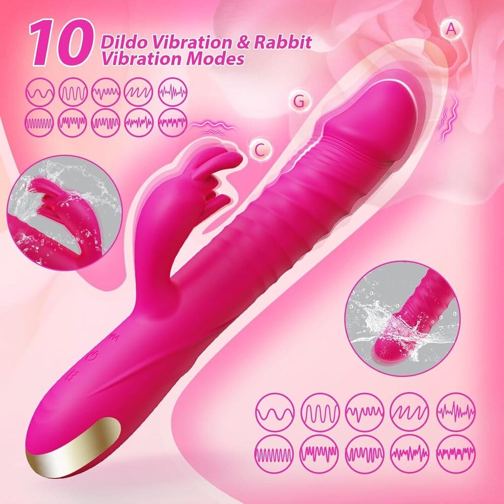 Oliya - 3-in-1 Rabbit Vibrator for G-Spot & Clitoral Pleasure