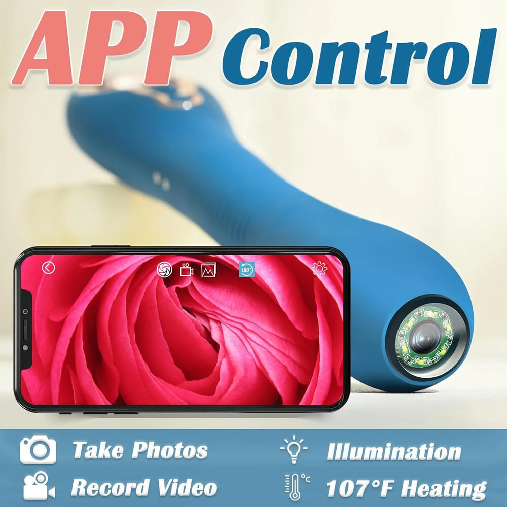 PeepHoney-6-Inch-App-Controlled-Endoscope-Vibrator