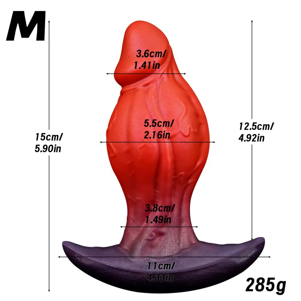 Rosso - Knot Butt Plug - Anal Toy