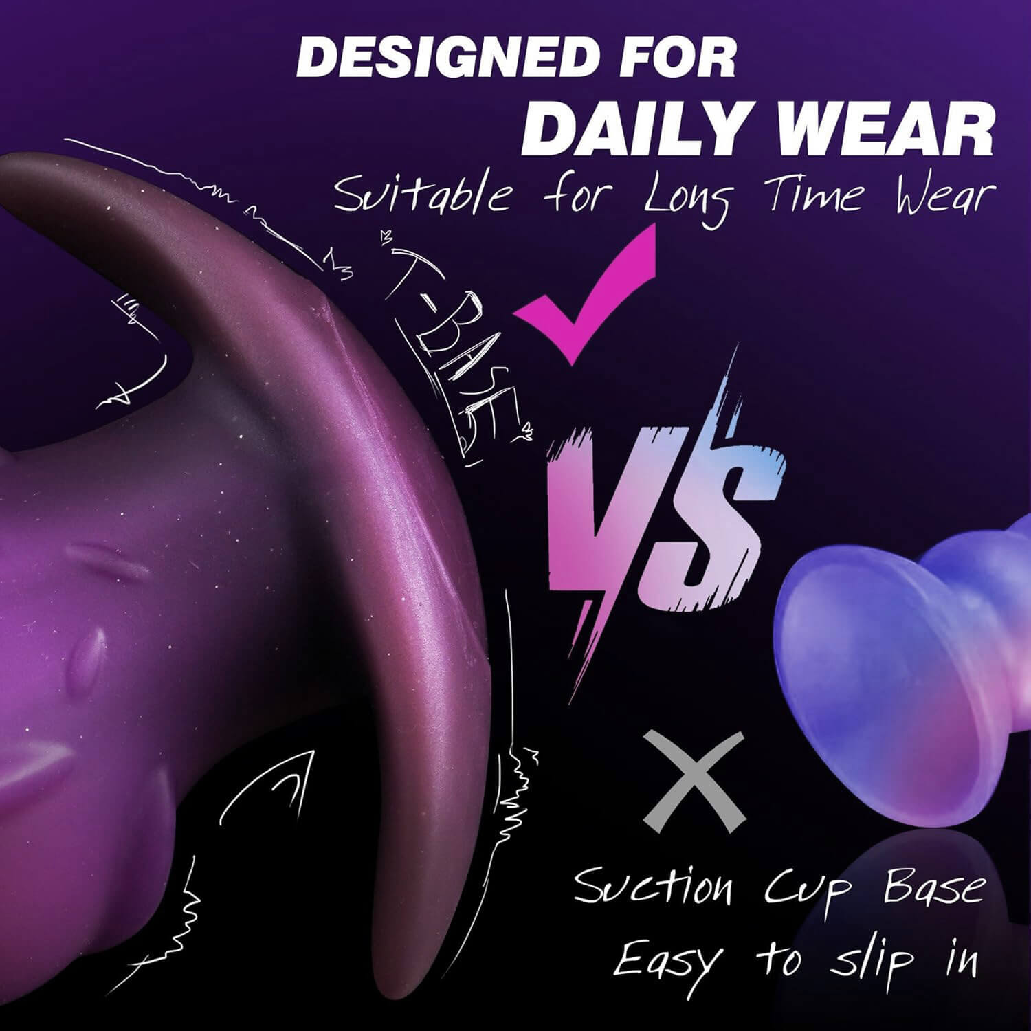 Sweetsop - Silicone Anal Plug - Fantasy Butt Plug - 4 Sizes