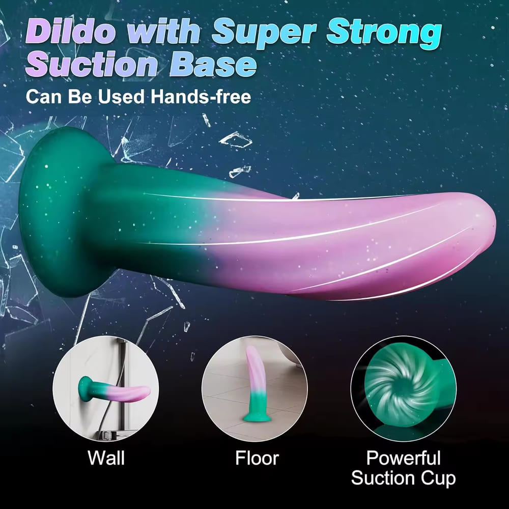 Victor - Spiral Textured Fantasy Anal Dildo