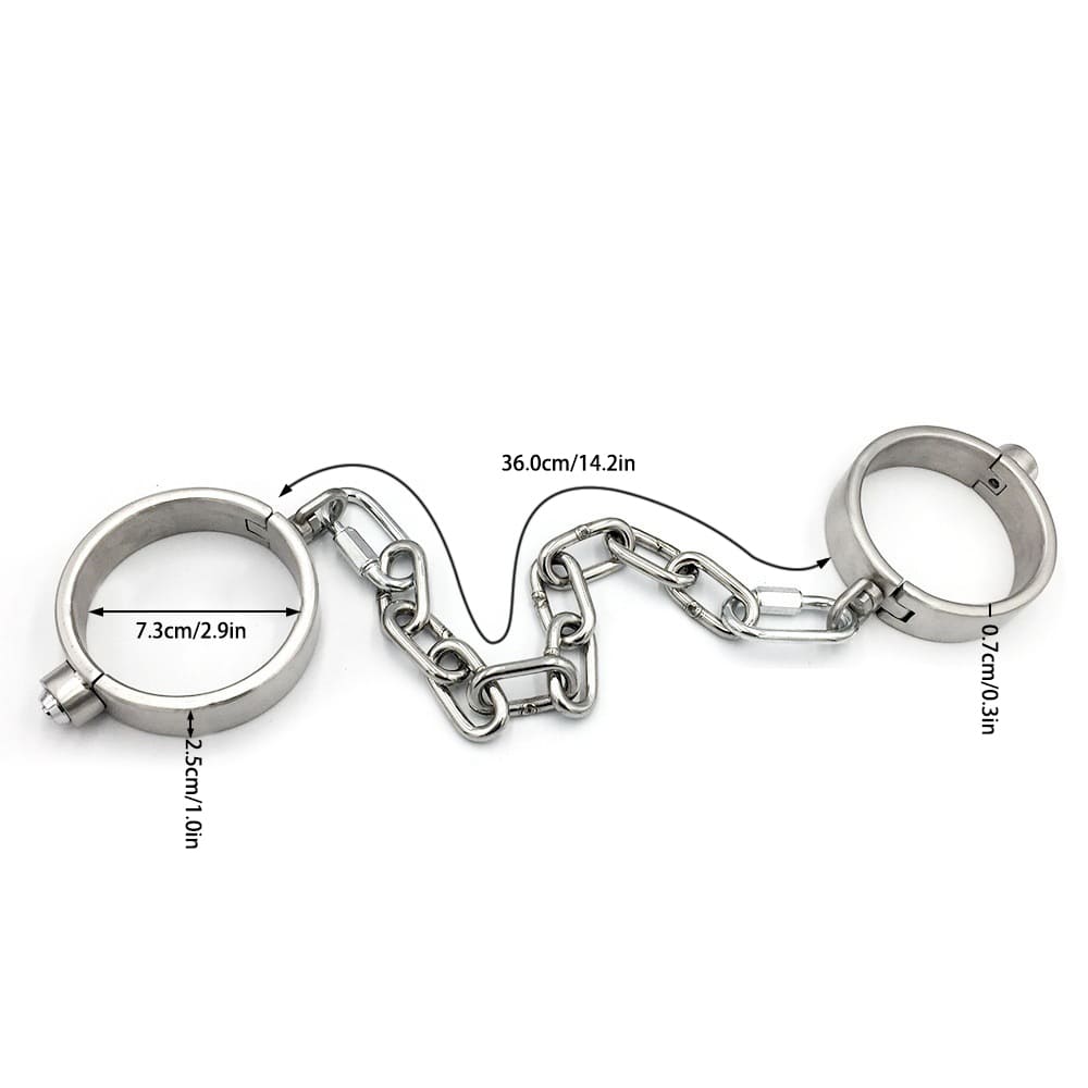 Vinctum - Stainless Steel BDSM Leg Cuff