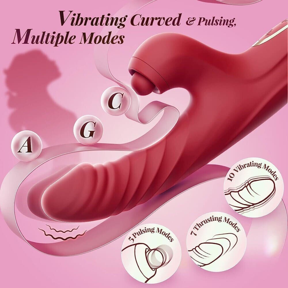 Violet-4-in-1-G-Spot-Vibrator-Clitoral-Sucker-App-Controlled