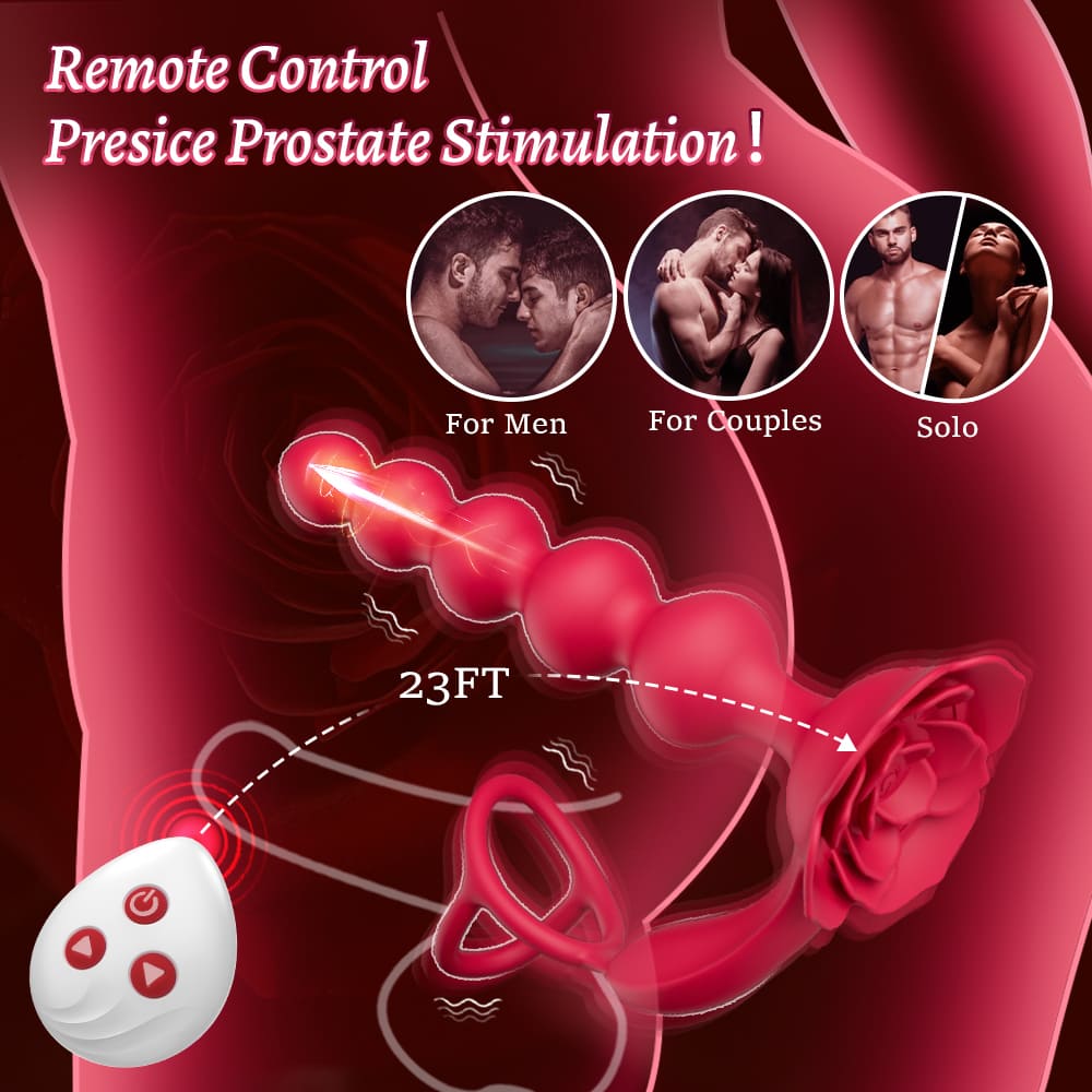 Vireo-Rose-Prostate-Massager-with-Cock-Ring