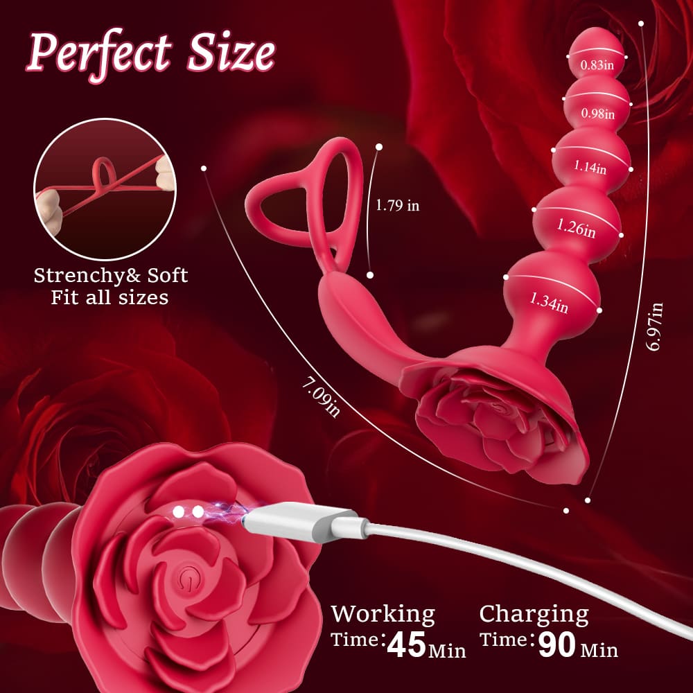 Vireo-Rose-Prostate-Massager-with-Cock-Ring