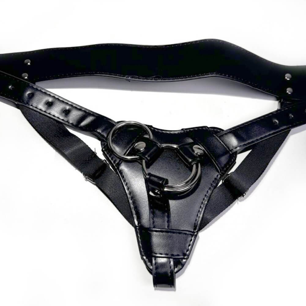 Draven - Leather Strap On Harness