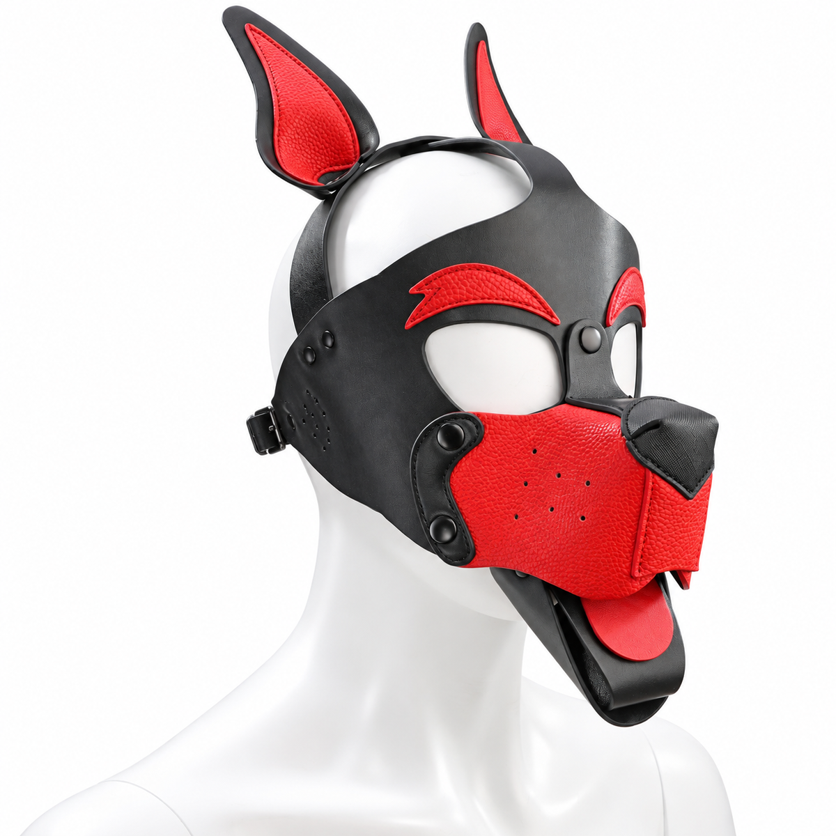 Juliettoys - Dog Pup Hood - with Removable Tongue and Muzzle
