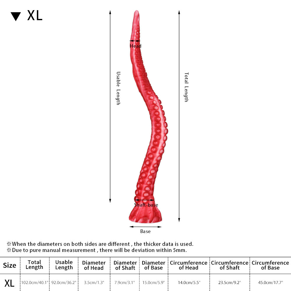 Nothosaur ALLA - Tentacle Dildo - Octopus Dildo - Fantasy Dildo