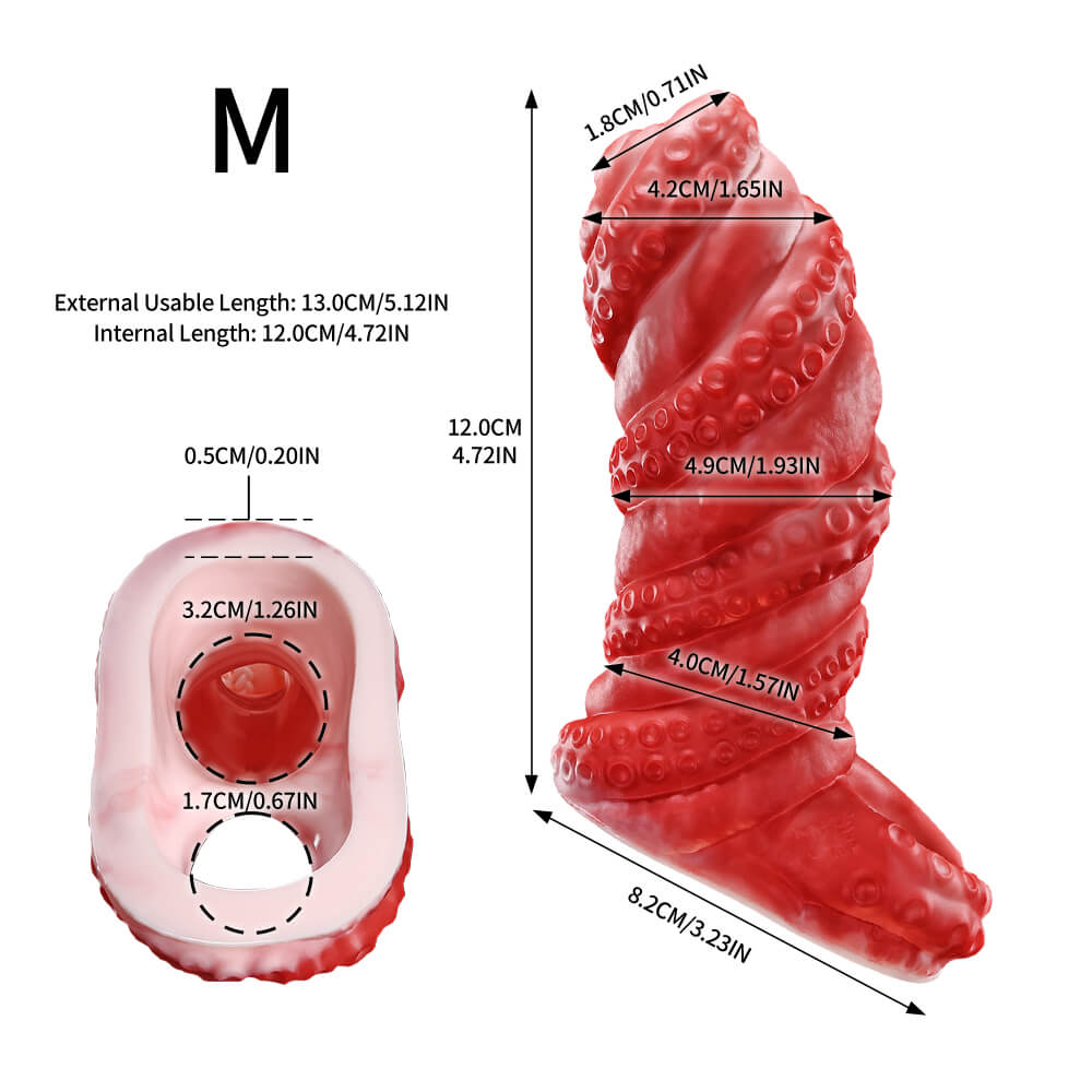 Nothosaur Alla’s Snare - Tentacle Penis Sleeve - Cock Sheath