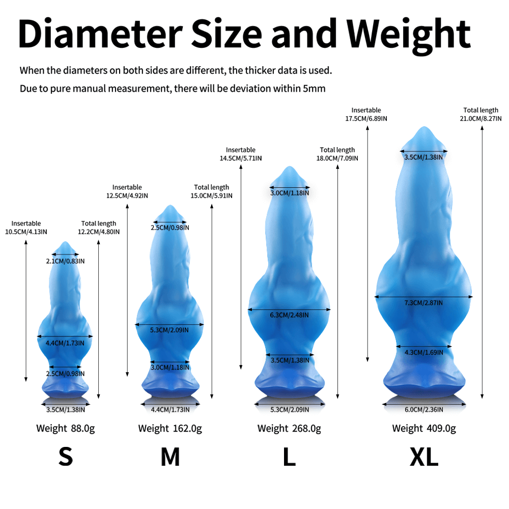 Nothosaur Grae Plug – Knot Butt Plug