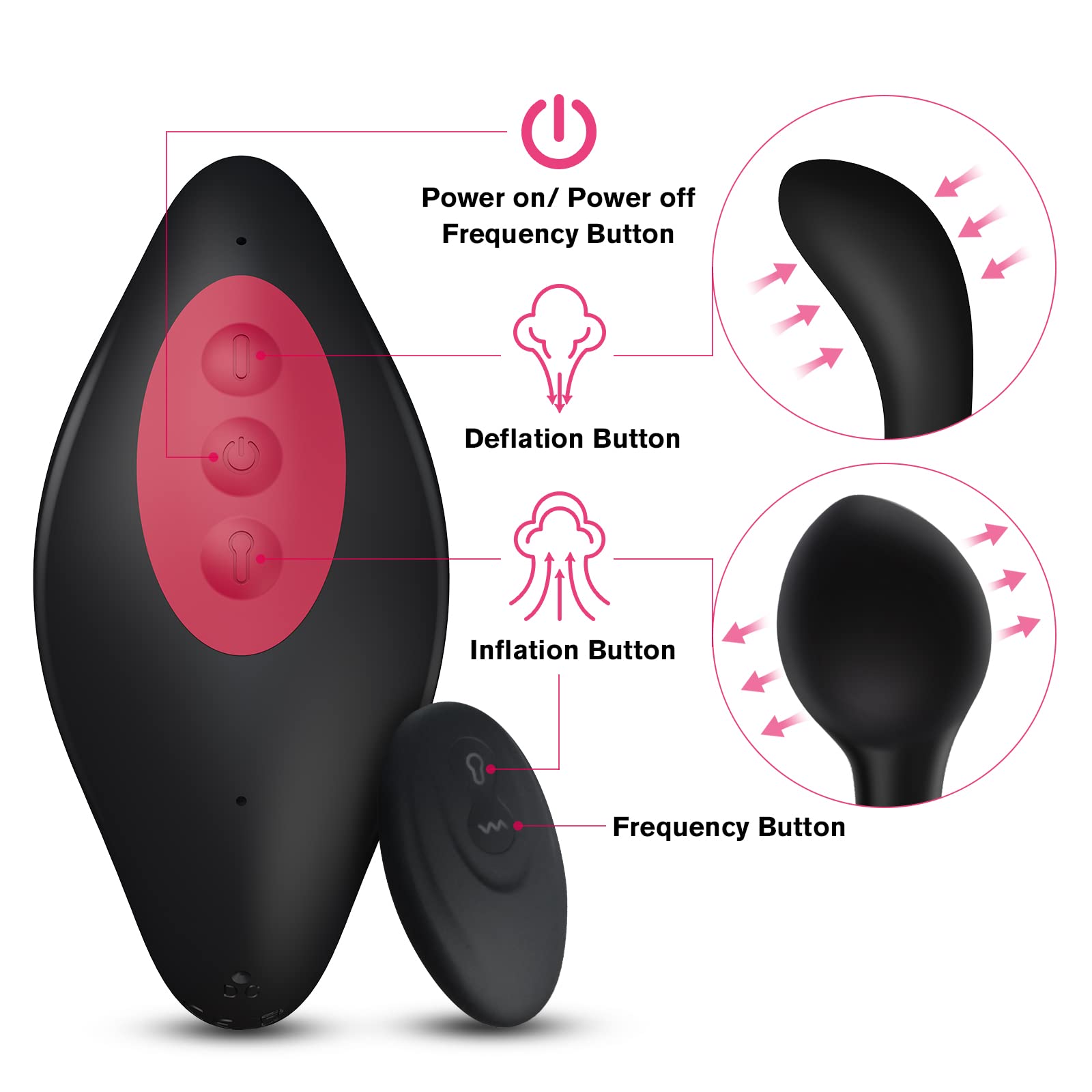 Puff – Inflatable Prostate Massager