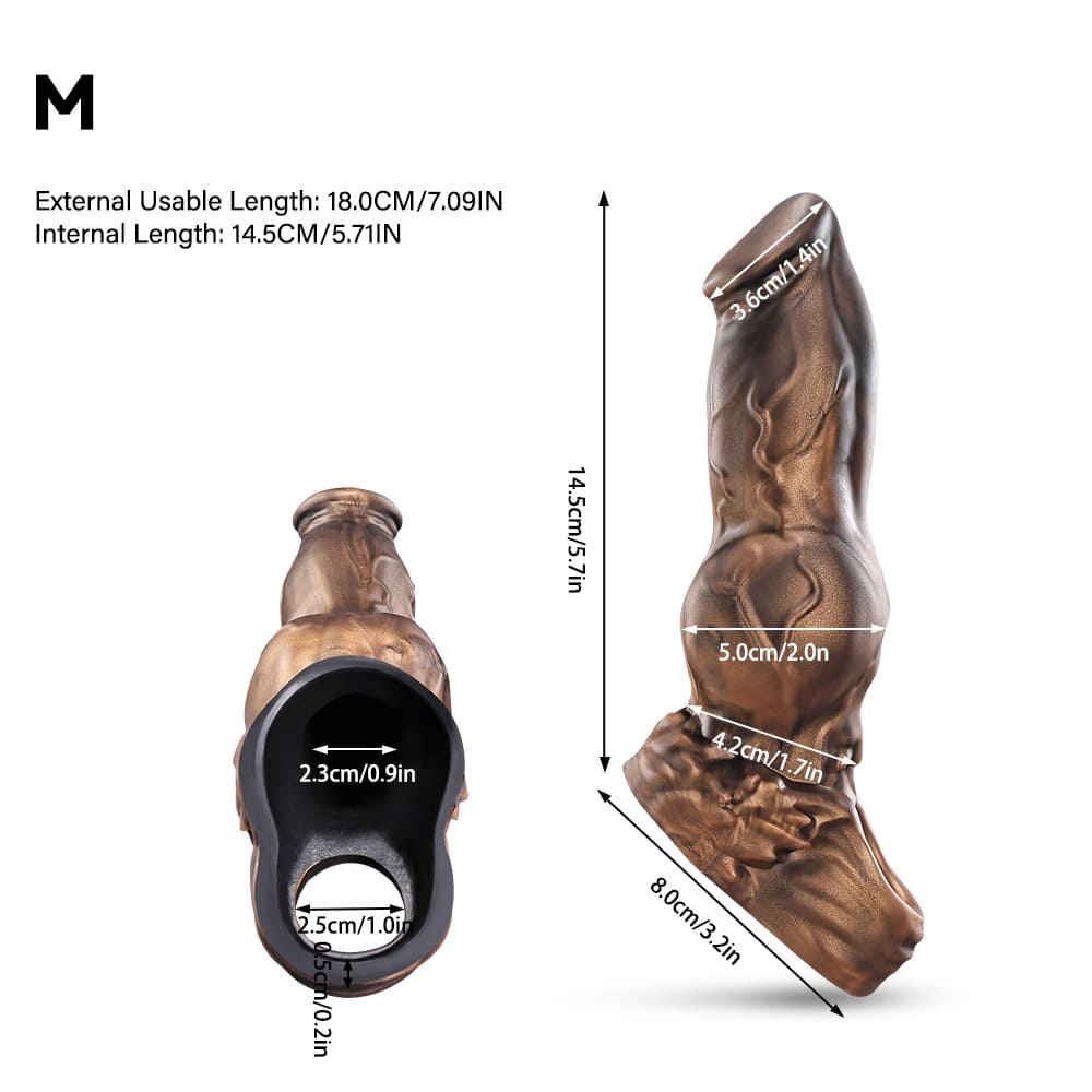 Nothosaur GOCAPA - Lycan Cock Sleeve - Cock Extender