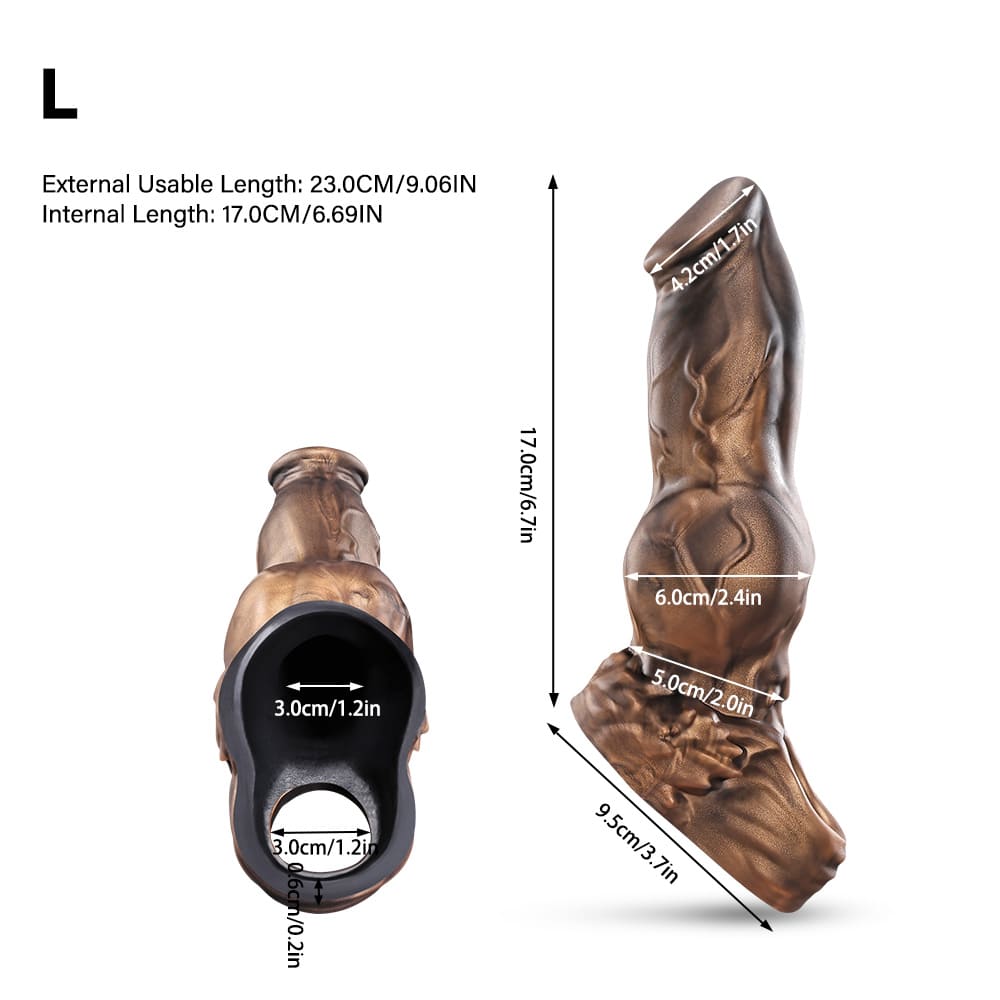 Nothosaur GOCAPA - Lycan Cock Sleeve - Cock Extender