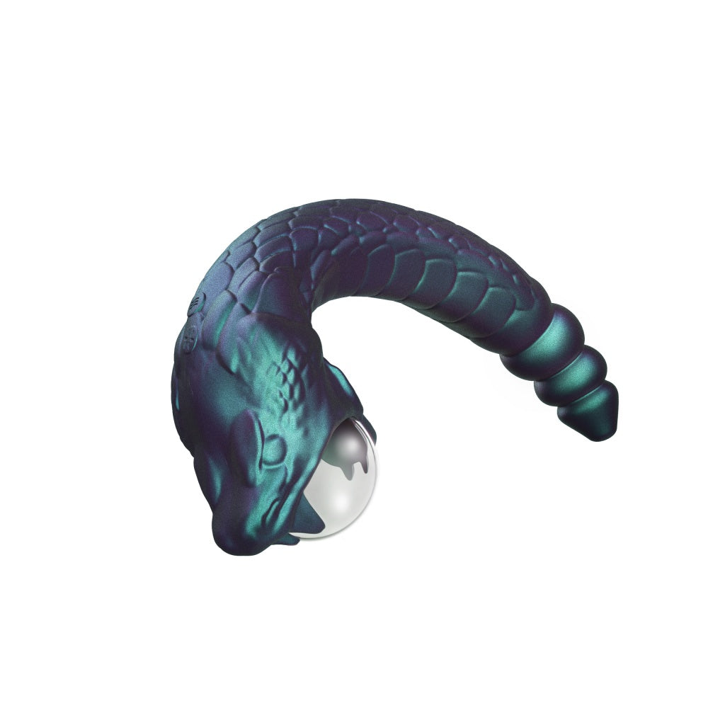 Temptasia Rattlesnake Dual-Ended Vibrator - Plasma Vibrator - Prostate & G Spot Stimulator