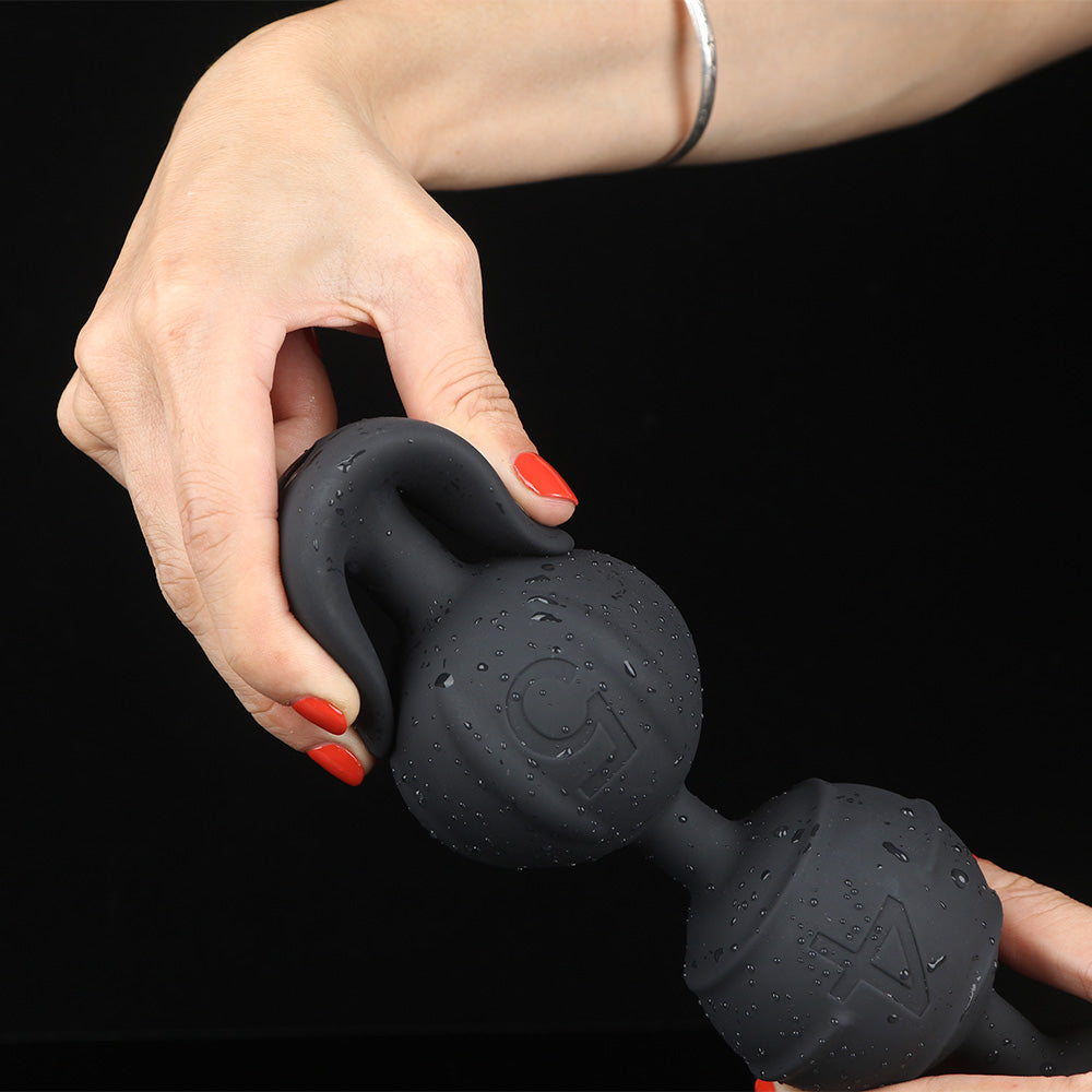 Gem - Graduated Scale Design Anal Beads - 7 Balls