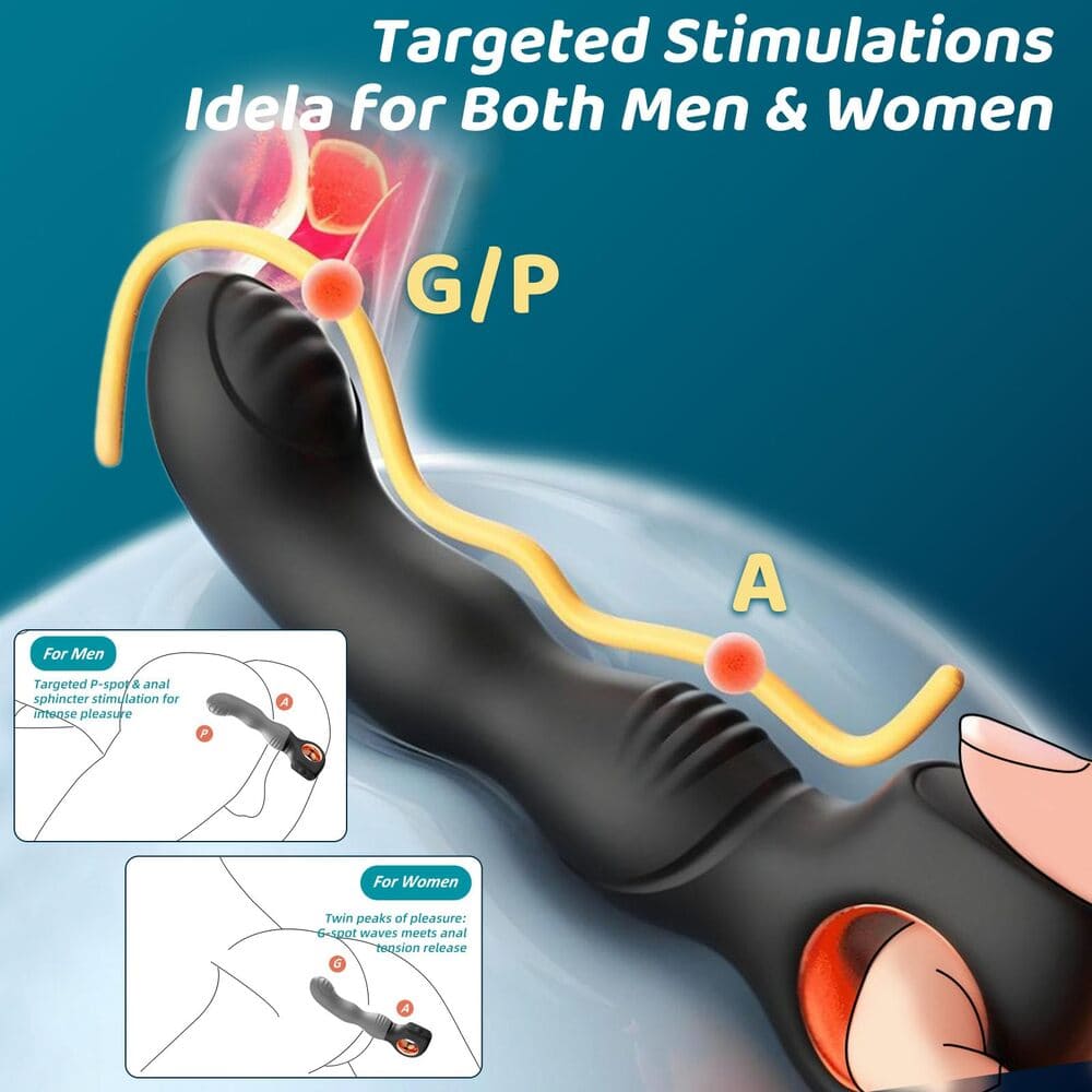 Auron-Finger-Ring-Prostate-Massager-Anal-Vibrator