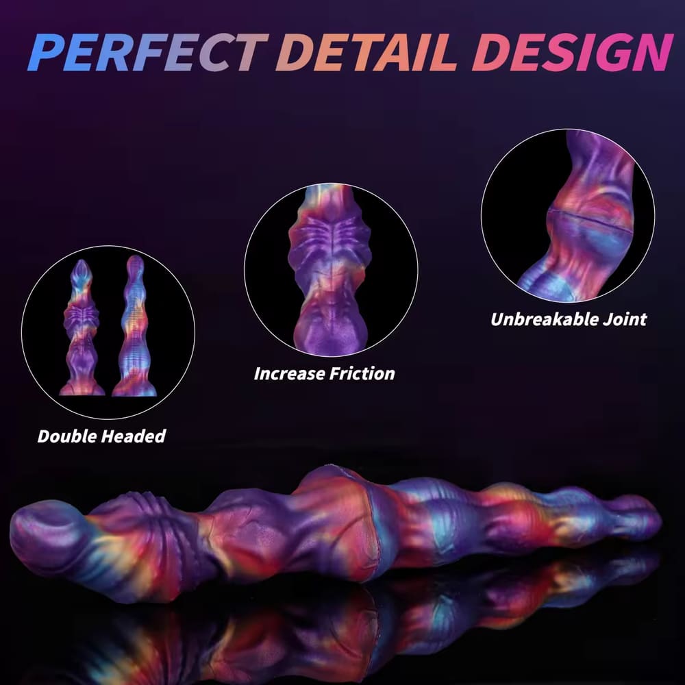 Axel-Dual-Heads-Knotted-Dildo-Silicone-Sex-Toy