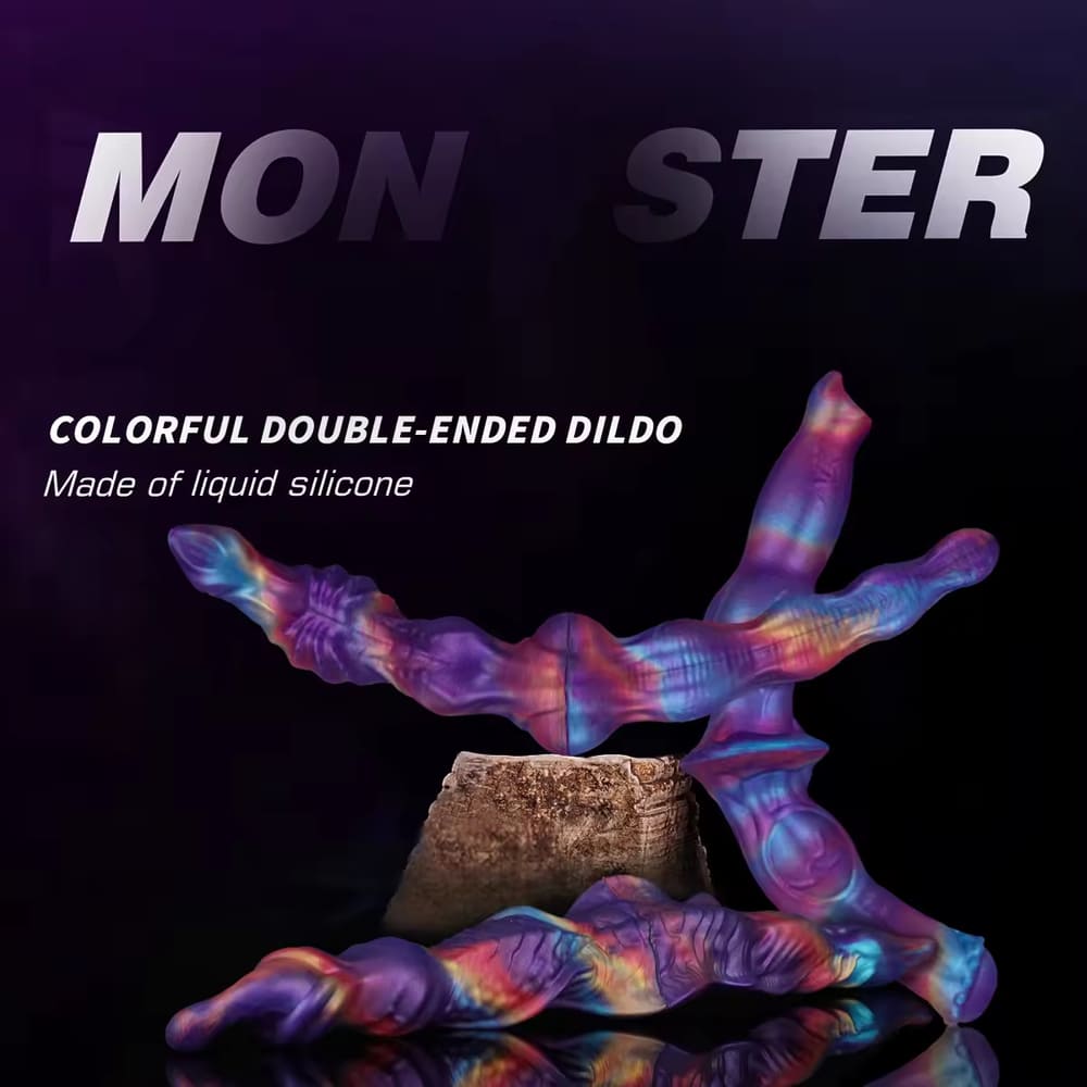 Axel-Dual-Heads-Knotted-Dildo-Silicone-Sex-Toy