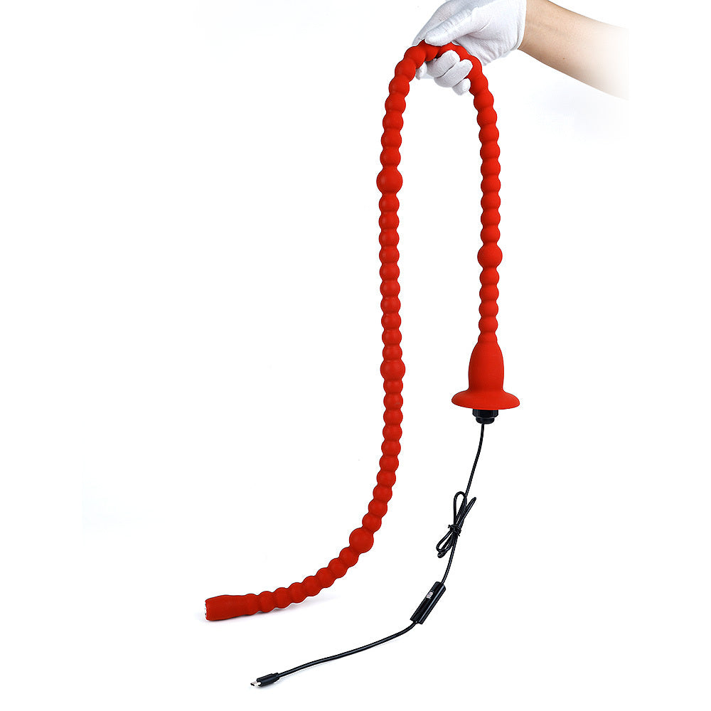 Deepcoil – Extra Long Anal Beads with Camera or Enema - 2 Sizes
