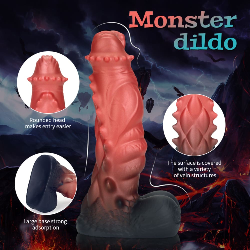 Muscle - Monster Dildo - Beast Dildo - 5 Sizes