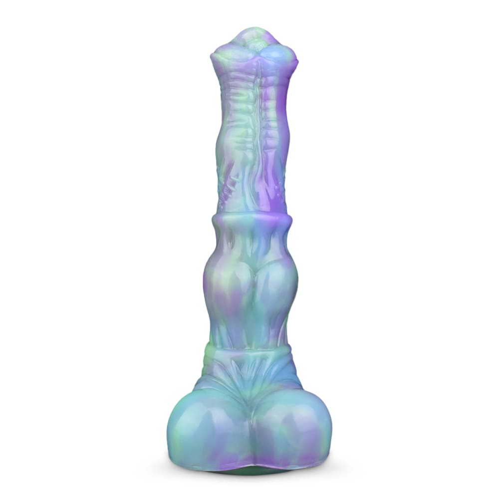 GallopGlo - 9.8 Inch Knot Centaur Dildo - Colorful Fantasy Dildo