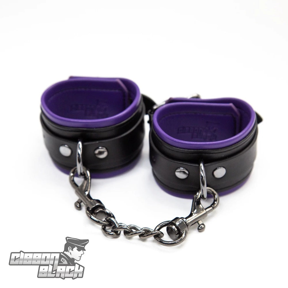 Gibbon-Black-Leather-Puppy-Wrist-Restraints