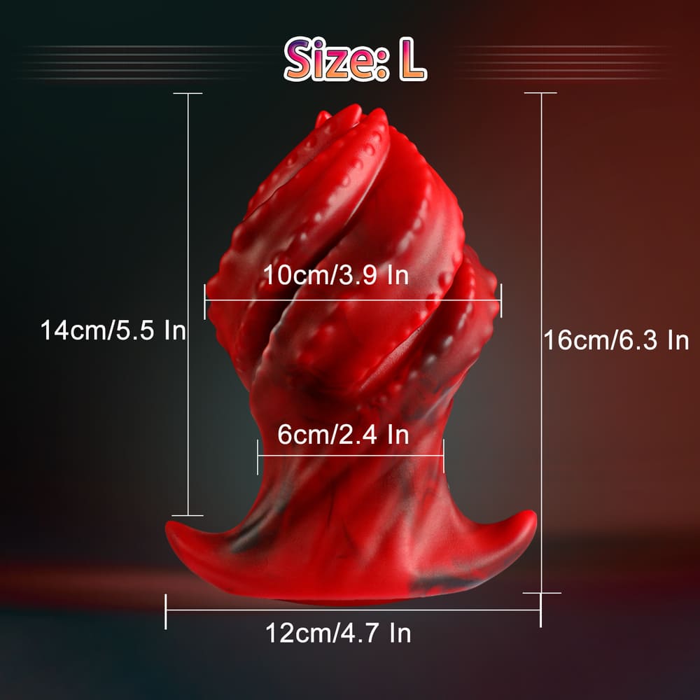 Guicao-Silicone-Spiraled-Anal-Plug-3-Sizes