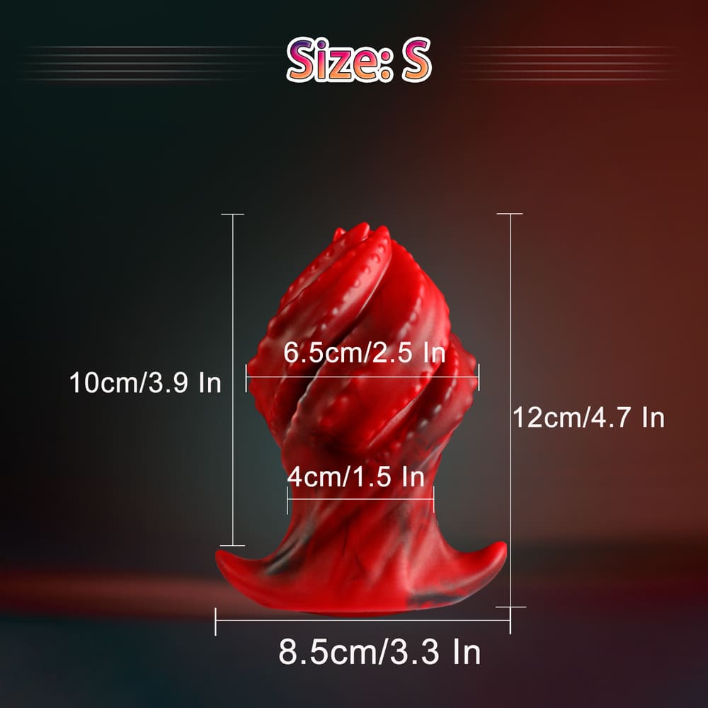 Guicao-Silicone-Spiraled-Anal-Plug-3-Sizes
