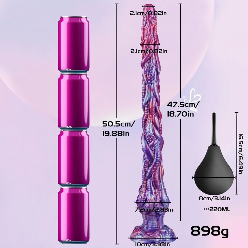 Hella-Ejaculating-Tentacle-Anal-Plug-Long-Anal-Toy