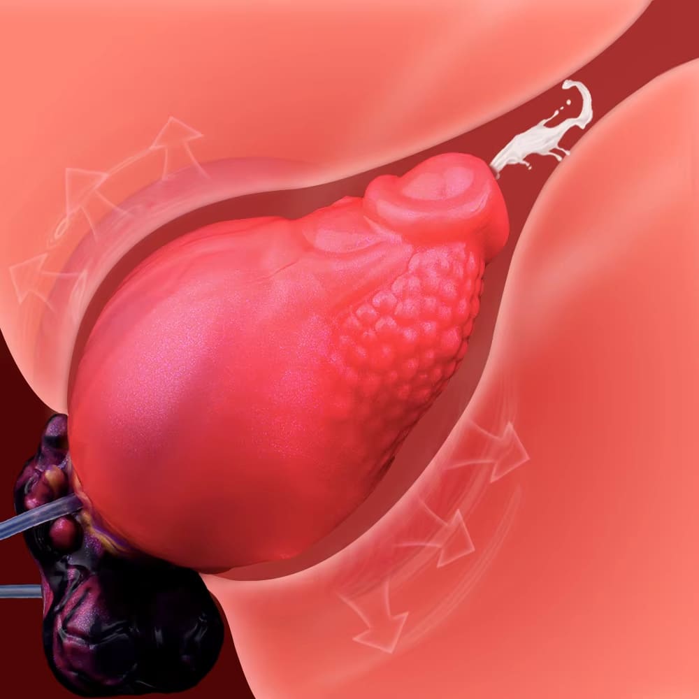 Hugo-Inflatable-Fantasy-Dildo-Squirting-Silicone-Dildo