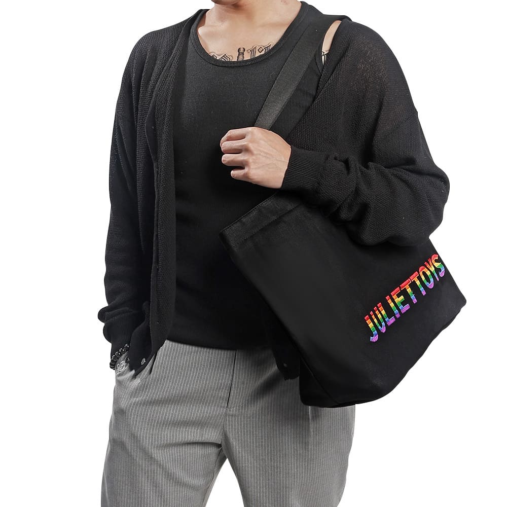 JulietToys-Rainbow-Embroidery-Tote-Bag
