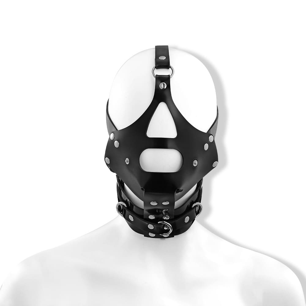 JulietToys Silicone Head Muzzle Harness with Detachable Cover