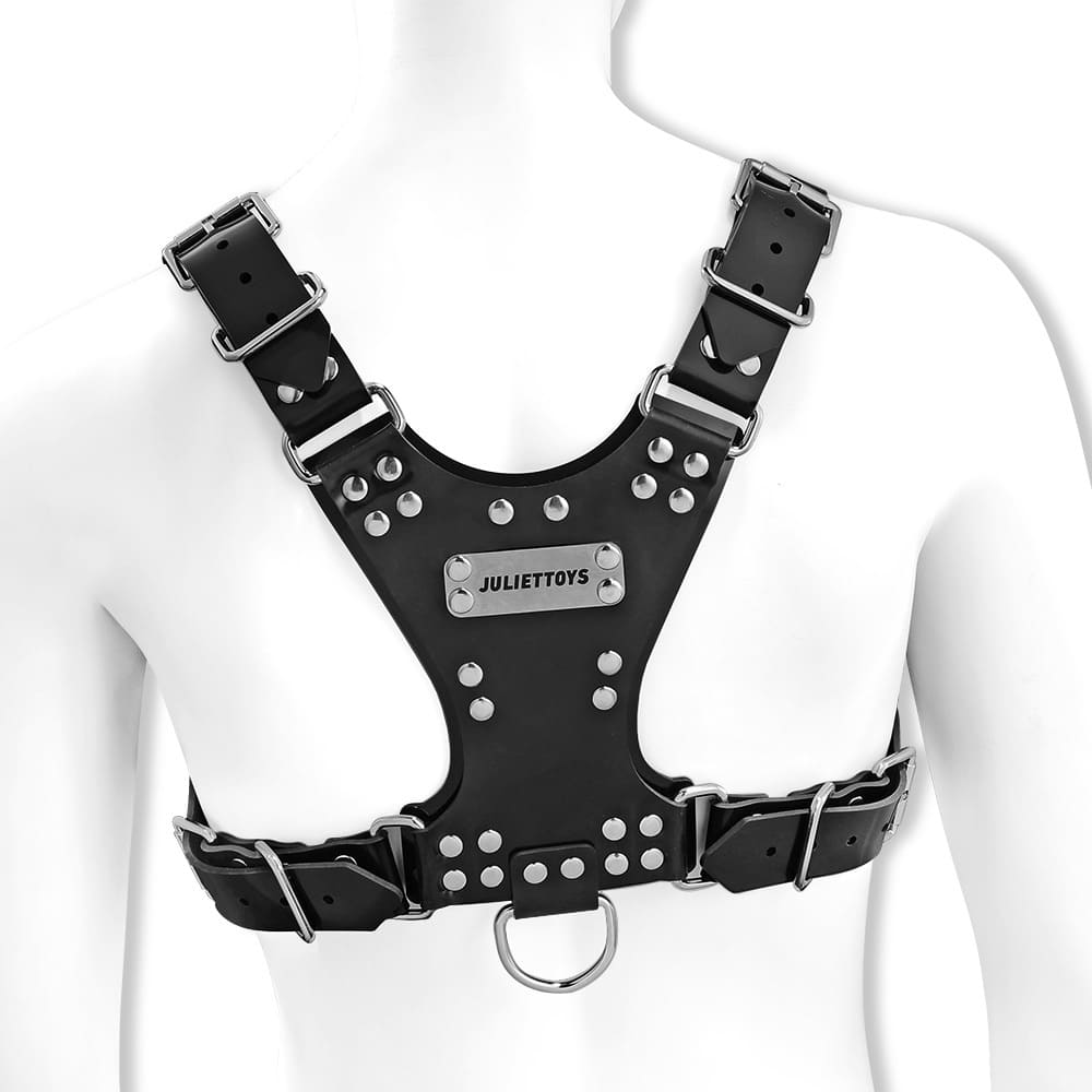 JulietToys Tactical Buckle Silicone Chest Harness