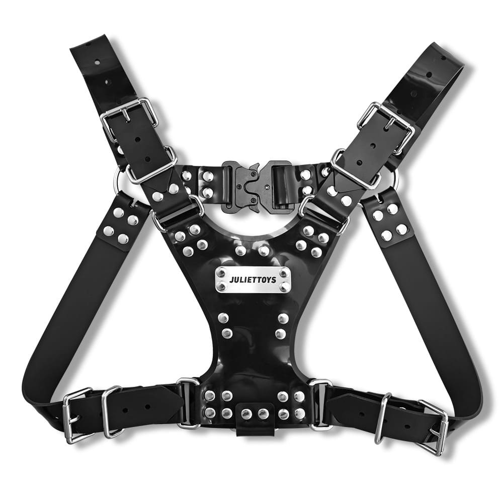 JulietToys Tactical Buckle Silicone Chest Harness