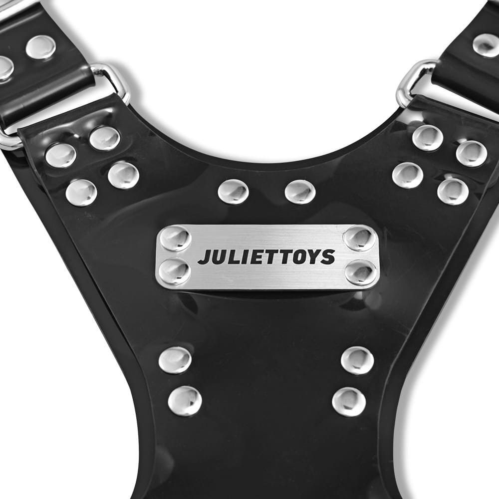 JulietToys Tactical Buckle Silicone Chest Harness