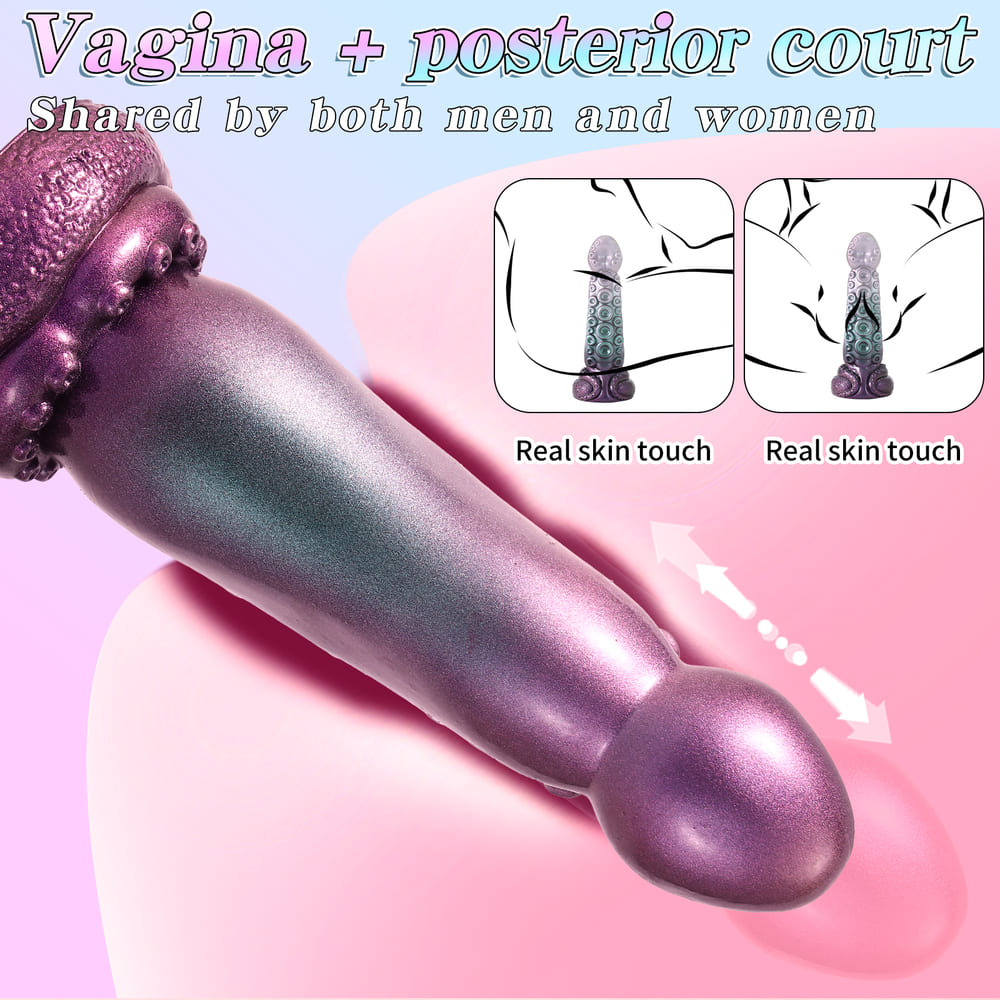 Nyss-Silicone-Telescopic-Octopus-Dildo-with-Remote-Control