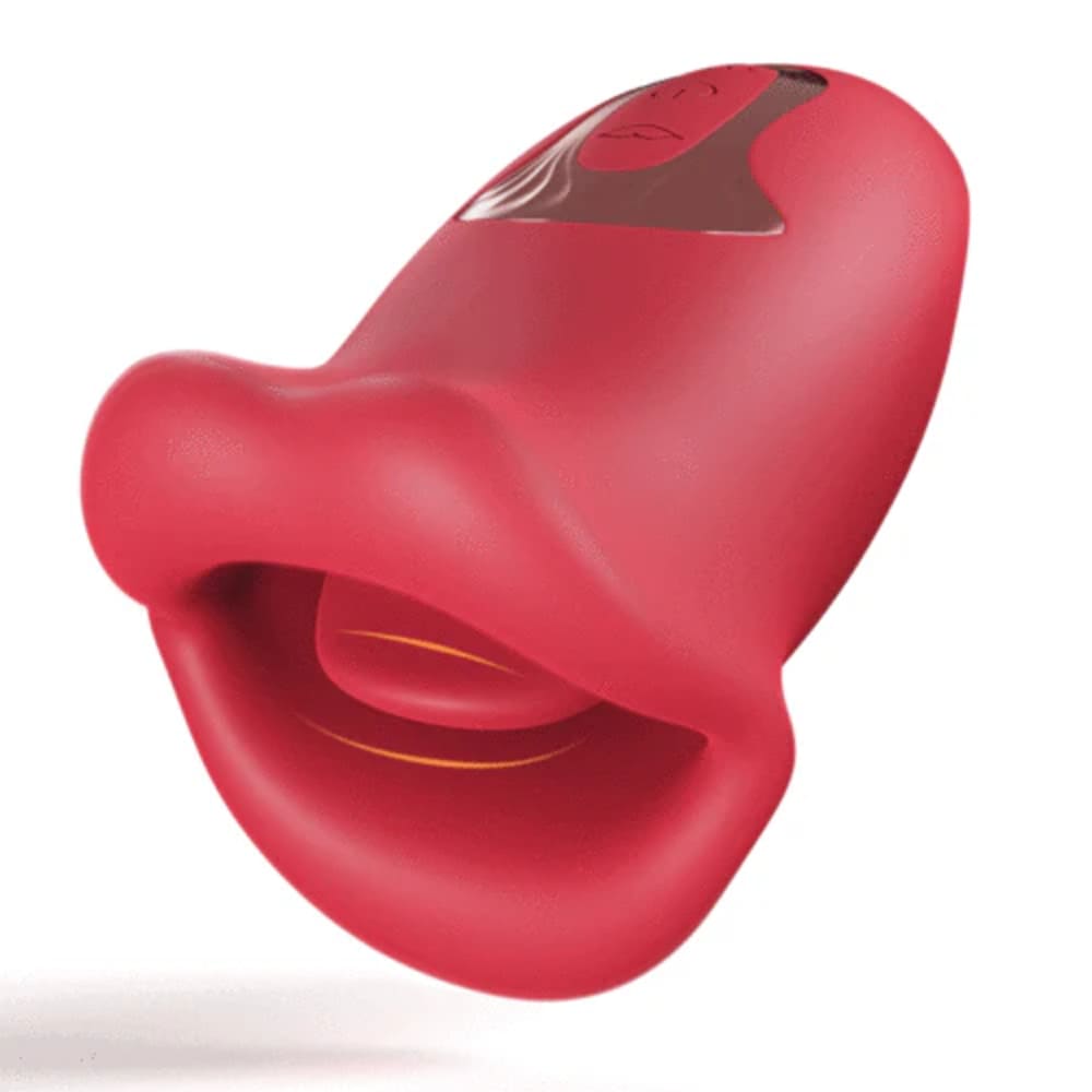 PoutPop-Red-Lip-Tongue-Clitoral-Suction-Stimulator
