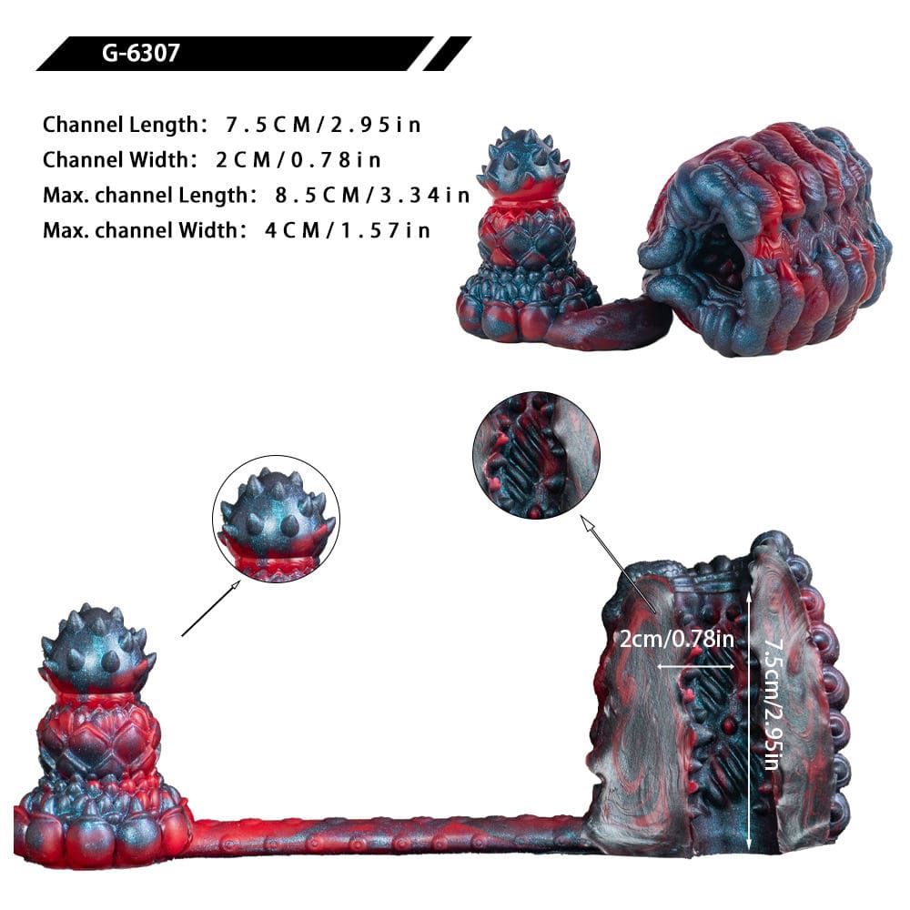 Tak-Silicone-Male-Masturbator-and-Spiked-Anal-Plug