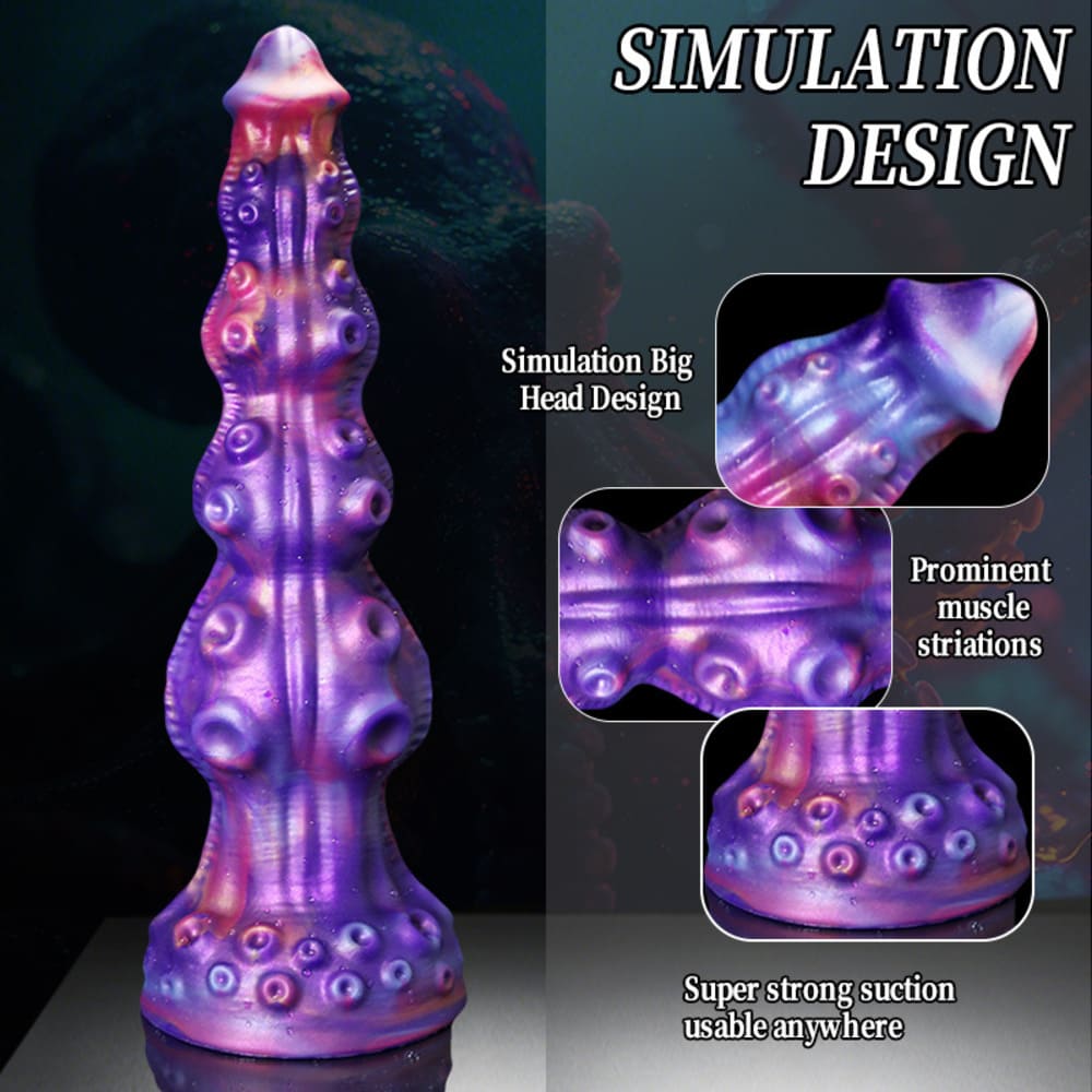 Yelan-Silicone-Fantasy-Octopus-Dildo-Knot-Dildo