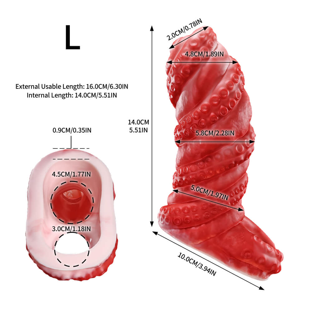 Nothosaur Alla’s Snare -   Tentacle Penis Sleeve - Cock Sheath